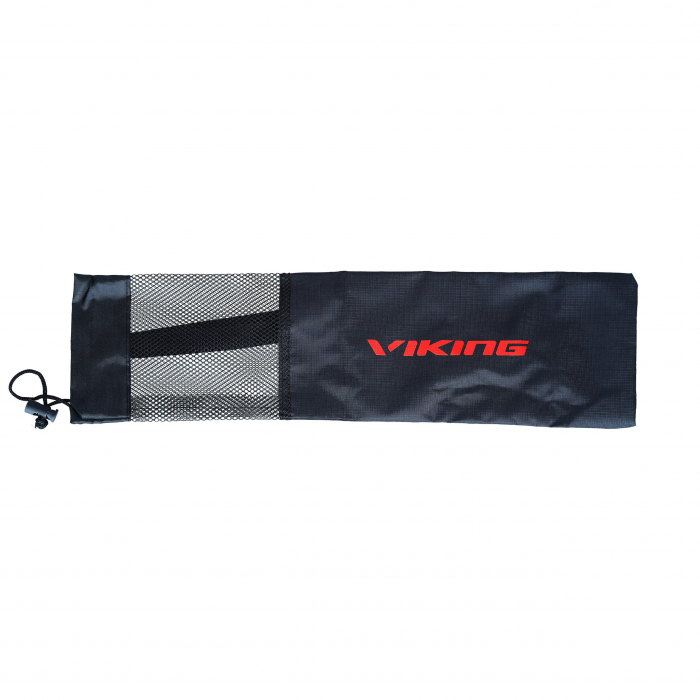 Bete trekking pliabile carbon/fibra de sticla VIKING Spider FS negru/rosu [8]