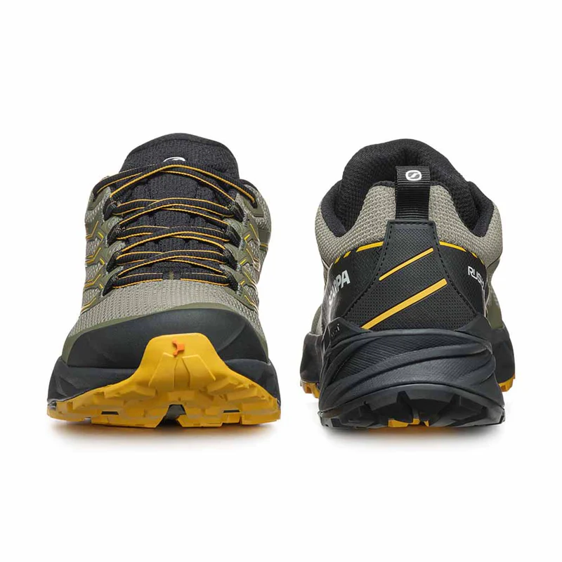 Pantofi impermeabili drumetie rapida barbati SCARPA RUSH 2 oliv/galben [4]