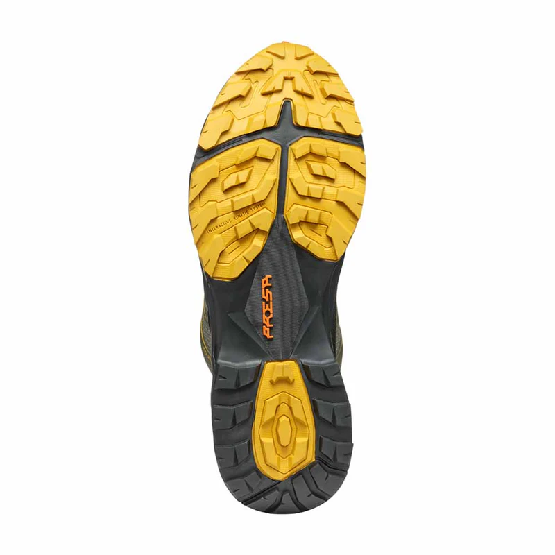 Pantofi impermeabili drumetie rapida barbati SCARPA RUSH 2 oliv/galben [5]