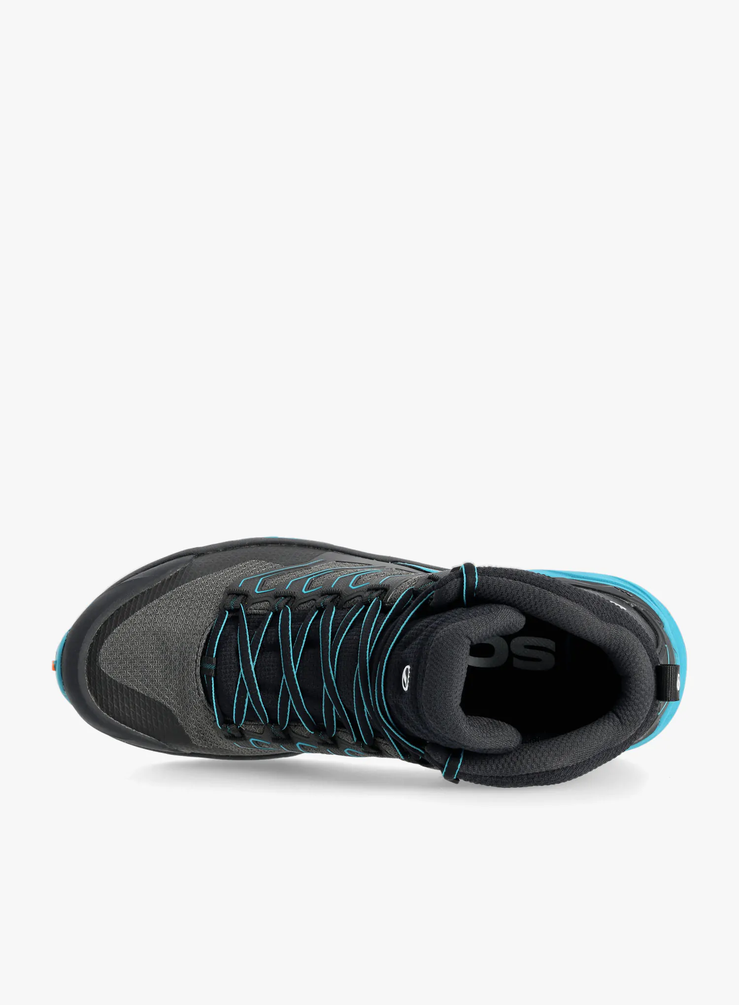 Semi-ghete impermeabile drumetie rapida barbati Gore-Tex SCARPA RUSH 2 MID antracit/bleu [5]