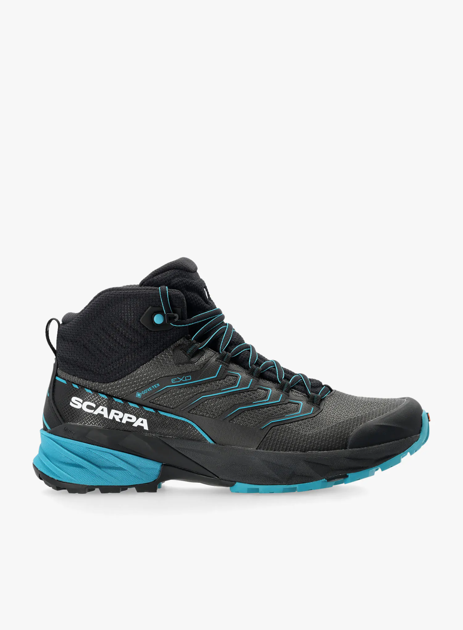 Semi-ghete impermeabile drumetie rapida barbati Gore-Tex SCARPA RUSH 2 MID antracit/bleu [2]