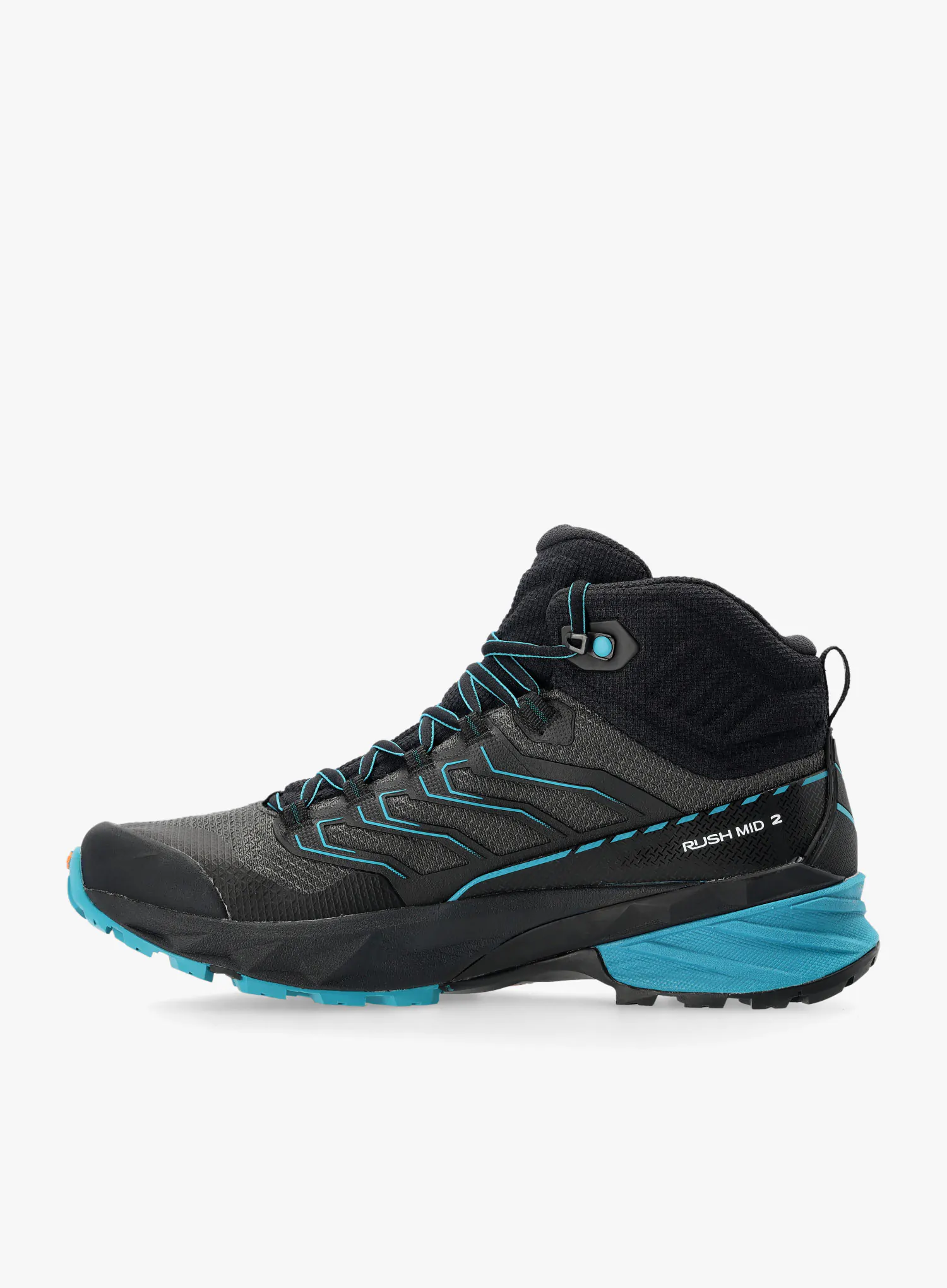 Semi-ghete impermeabile drumetie rapida barbati Gore-Tex SCARPA RUSH 2 MID antracit/bleu [6]