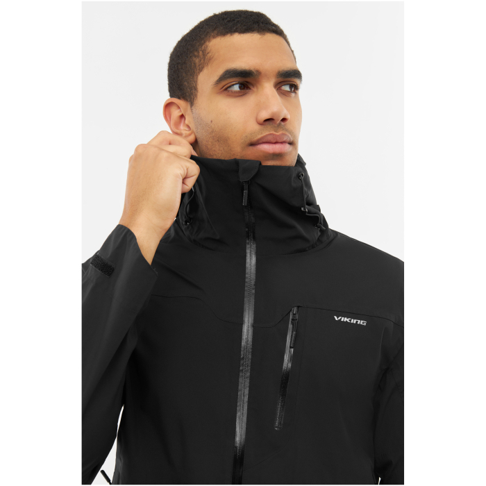 Jacheta impermeabila gluga barbati VIKING Trek Pro 2.0 negru [8]