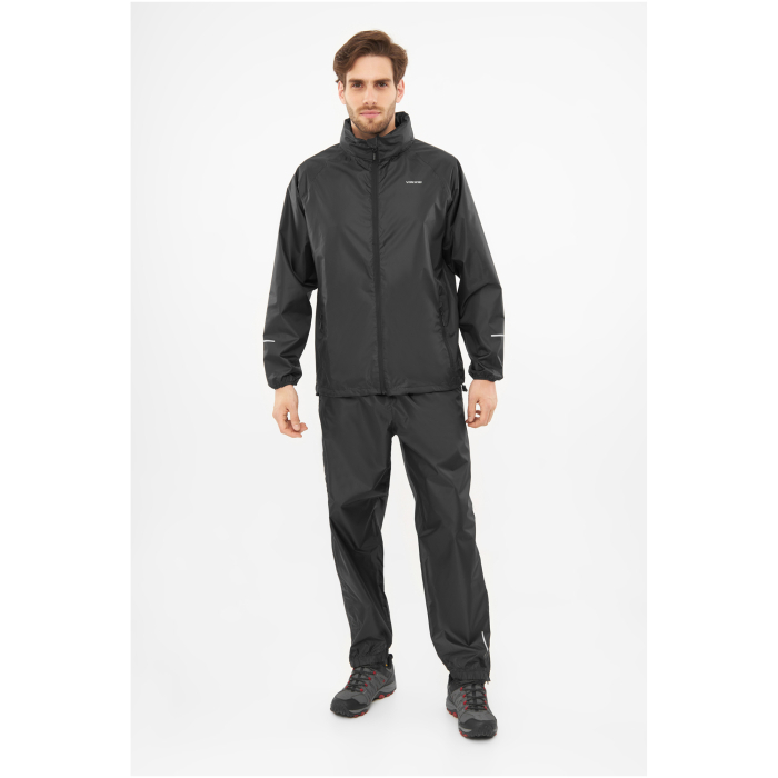 Jacheta impermeabila barbati VIKING Rainier negru [3]