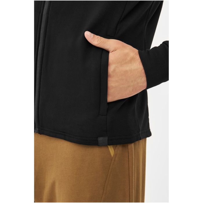 Hanorac bambus midlayer gluga barbati VIKING Lonetree negru [6]
