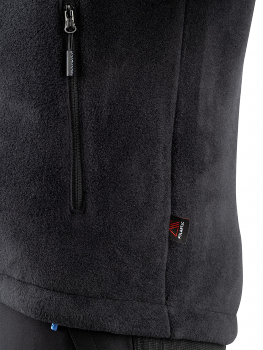 Bluza fleece groasa fermoar VIKING Dakota Polartec negru [3]