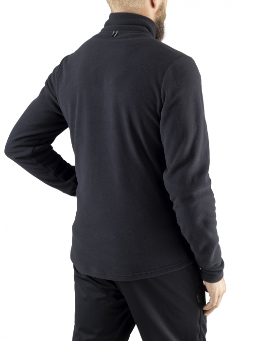 Bluza fleece fermoar VIKING Tesero Polartec negru [2]