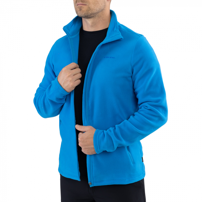 Bluza fleece fermoar VIKING Tesero Polartec bleu [3]