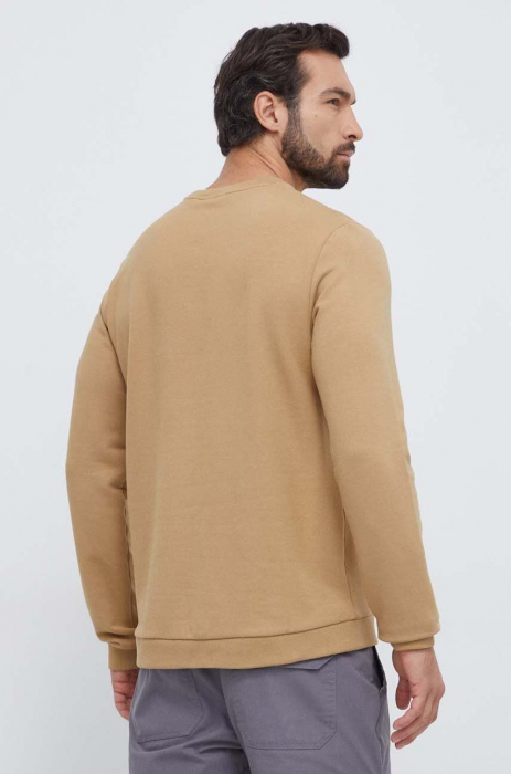 Bluza groasa bambus/bumbac barbati VIKING ESCAPE bej print montan [4]
