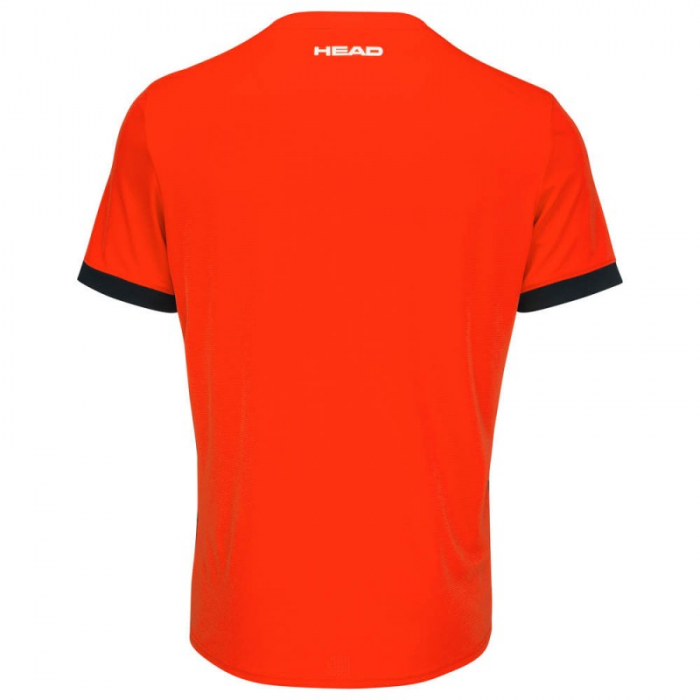 Tricou tenis O-neck barbati HEAD SLICE portocaliu [2]