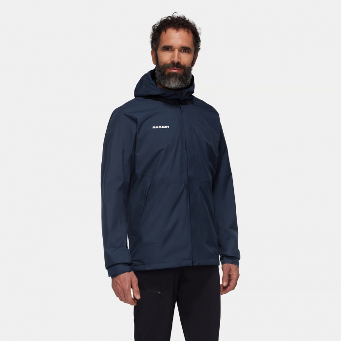 Jacheta 15K/15K hardshell gluga 2L barbati MAMMUT Alto HS bleumarin [2]