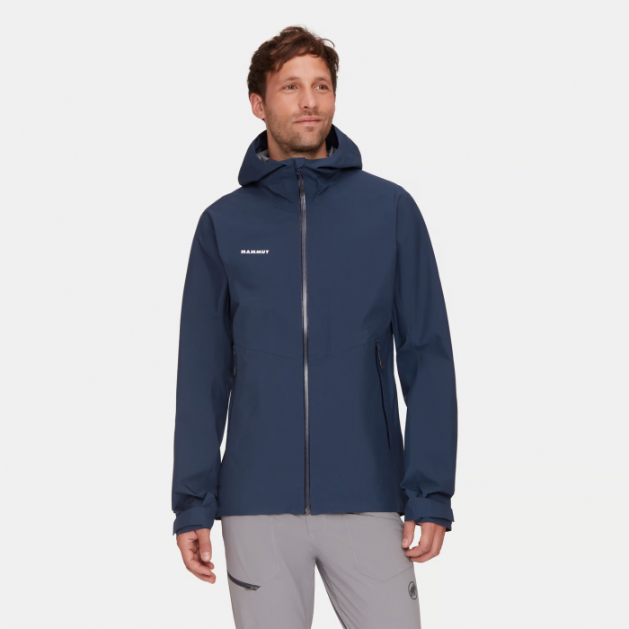 Jacheta 15K/15K hardshell gluga 2.5L barbati MAMMUT Alto Light HS bleumarin [2]