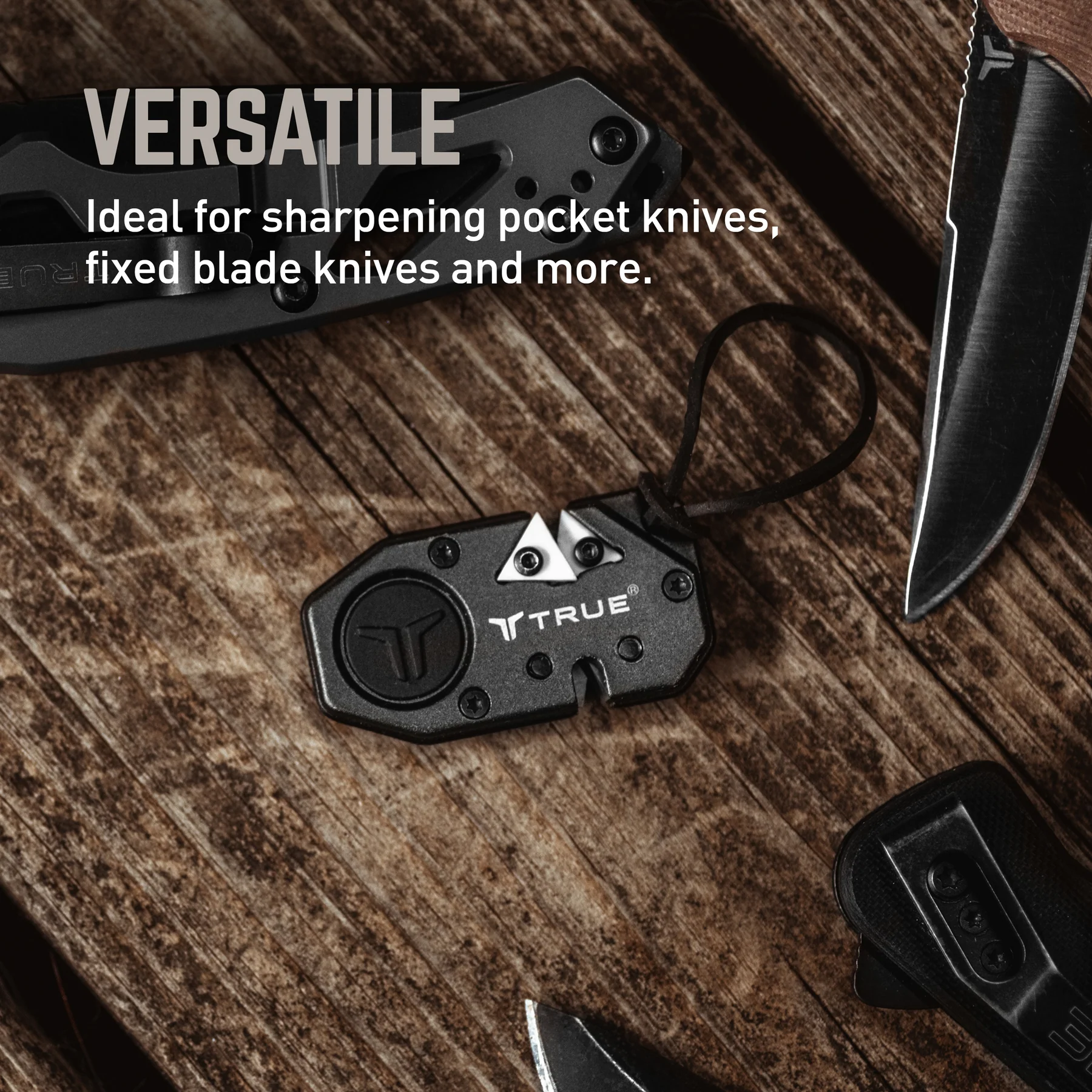 Ascutitor cutite breloc TRUE [6]
