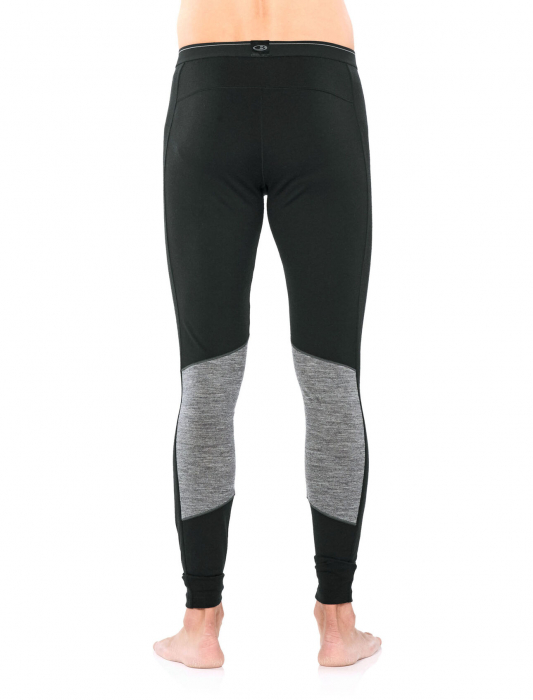 Pantaloni de corp barbati ICEBREAKER 200 Oasis Deluxe negri [2]