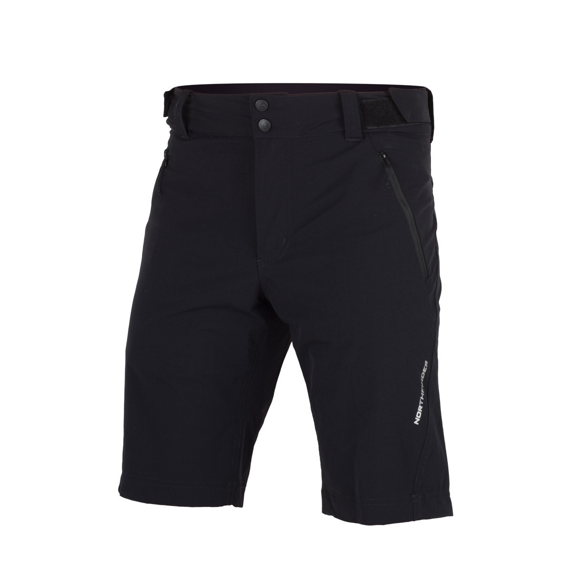 Pantaloni scurți stretch trekking barbati NORTHFINDER ALBRECHT negru [1]