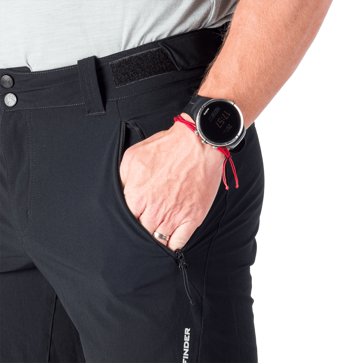 Pantaloni scurti drumetie barbati NORTHFINDER AMMAD negru [7]