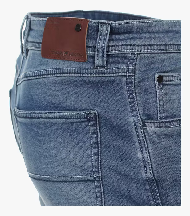 Bermuda denim barbati CASA MODA bleu [5]