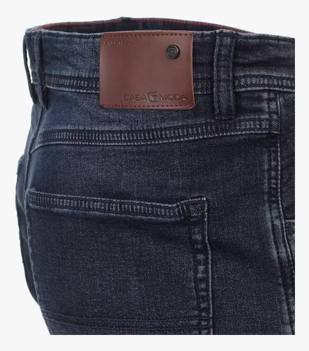 Bermuda denim barbati CASA MODA bleumarin [5]