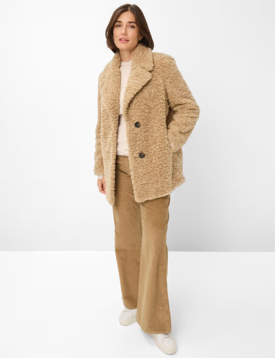 Jacheta teddy-fleece femei BRAX HELSINKI 976508-95992340 bej [6]