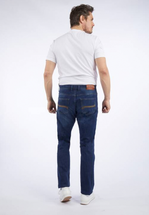 Blugi slim barbati DANIEL HECHTER 680 bleumarin [4]
