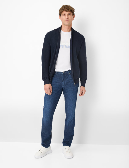 Blugi subtiri barbati BRAX CADIZ U bleumarin [4]