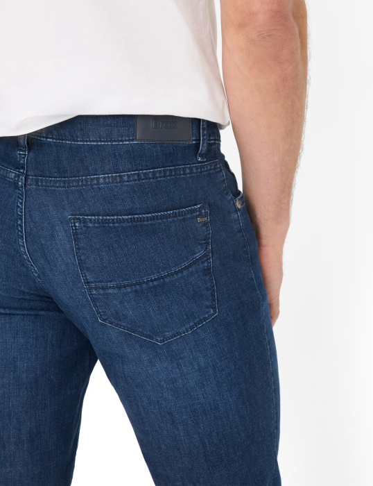 Blugi subtiri barbati BRAX CADIZ U bleumarin [7]
