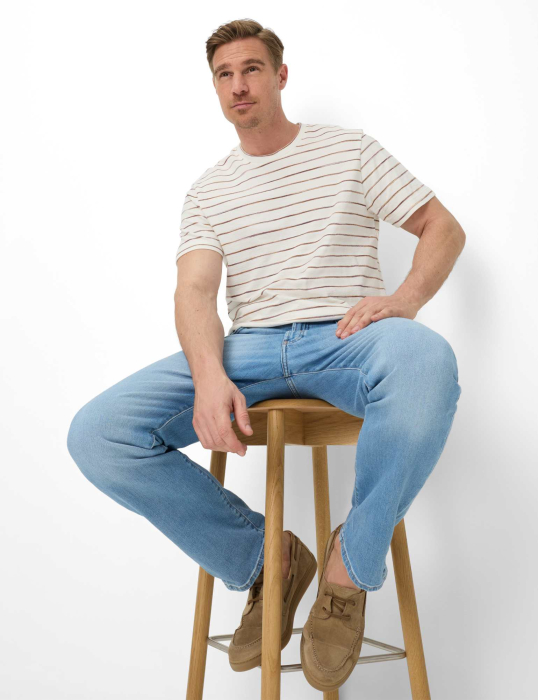 Blugi subtiri barbati BRAX CLINT bleu [6]