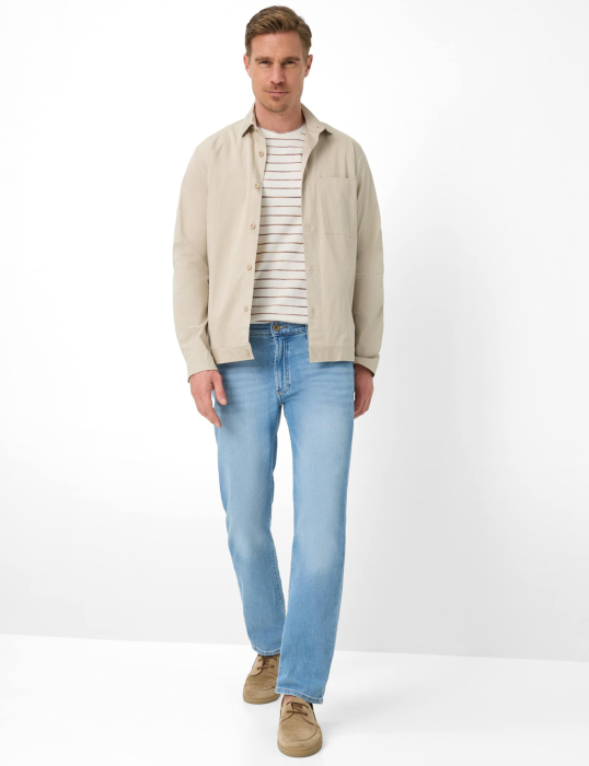 Blugi subtiri barbati BRAX CLINT bleu [5]