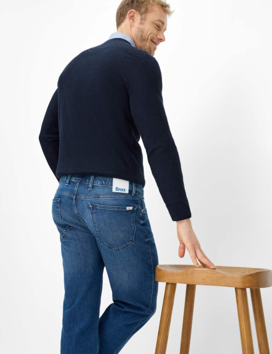 Blugi subtiri barbati BRAX CLINT albastru [6]