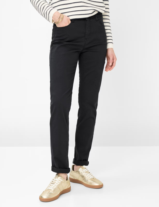 Blugi subtiri 5 buzunare femei BRAX MARY bleumarin [2]