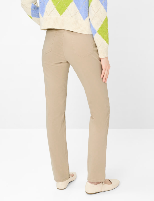 Blugi subtiri 5 buzunare femei BRAX MARY bej [4]