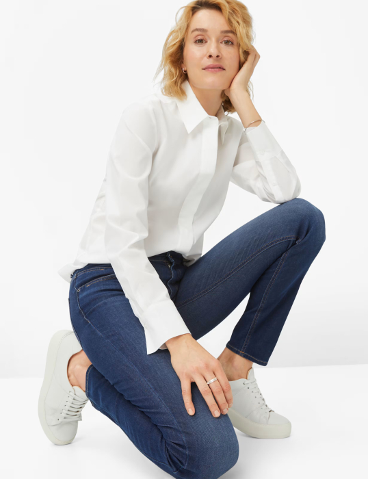 Blugi skinny subtiri barbati BRAX SHAKIRA bleumarin [6]