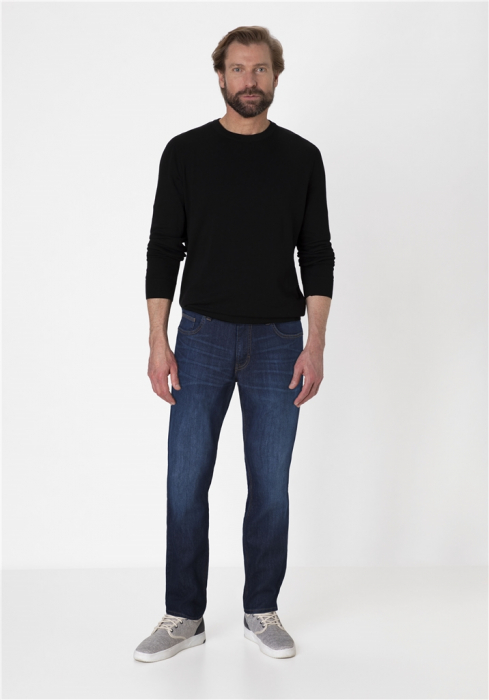 Blugi subtiri barbati REDPOINT Toronto bleumarin [6]