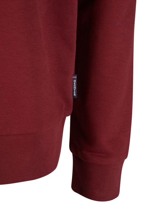 Bluza training barbati HECHTER visiniu logo steag brodat [5]