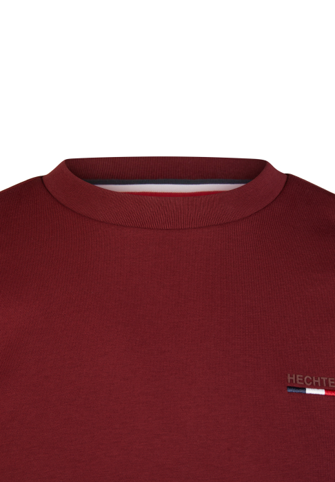 Bluza training barbati HECHTER visiniu logo steag brodat [4]