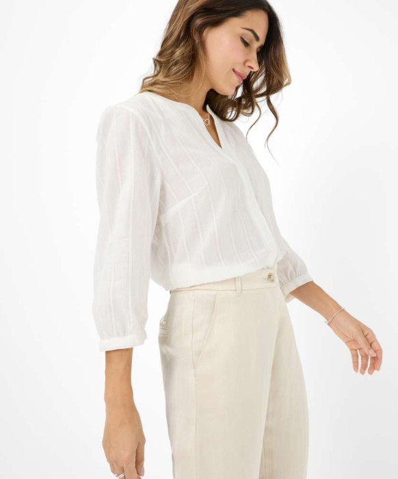 Bluza bumbac femei BRAX VELIA 467628-94150400 alb [3]