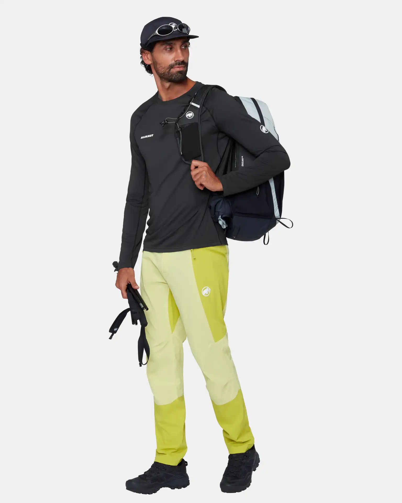 Bluza multifunctionala barbati MAMMUT DUCAN FL negru [4]