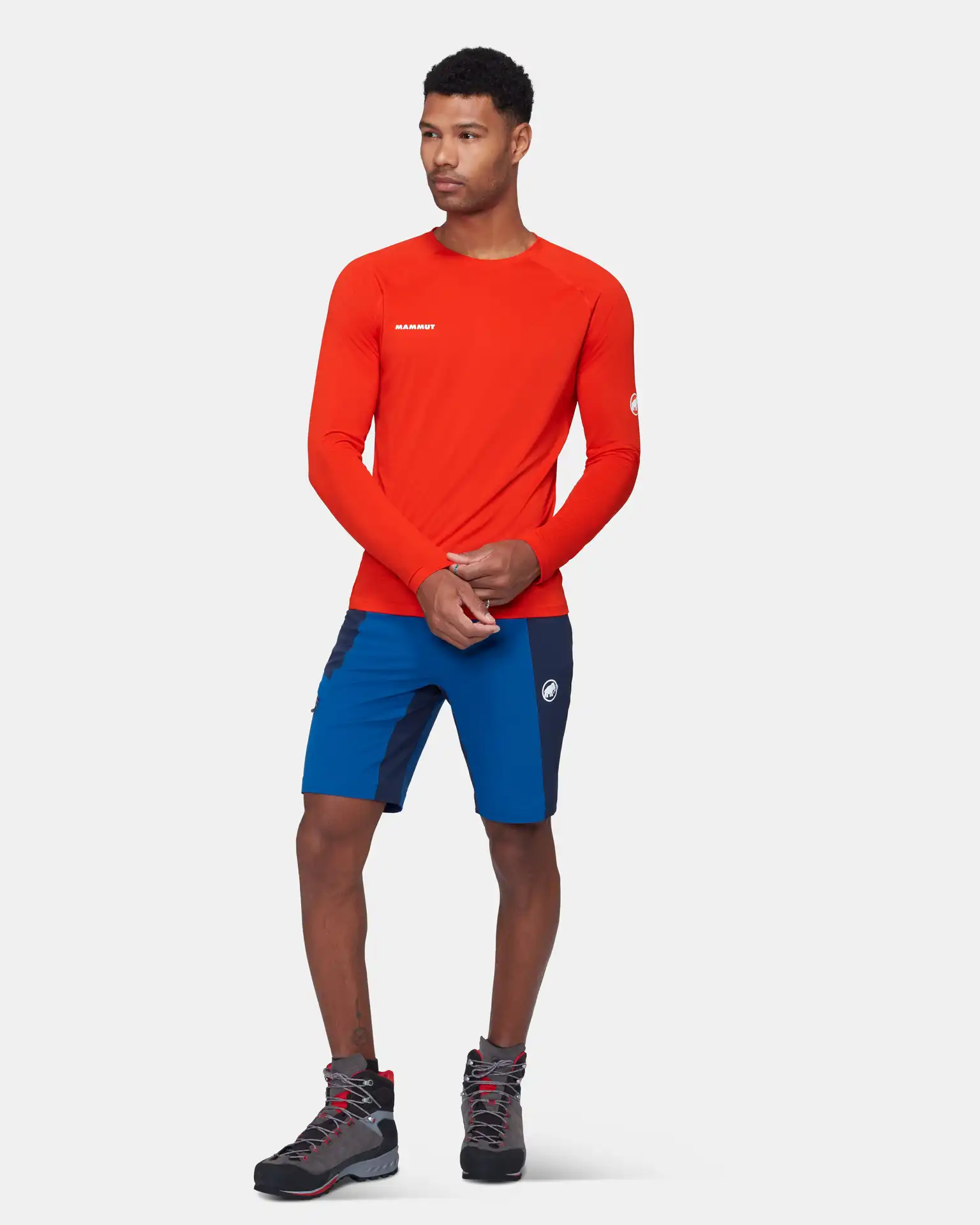 Bluza multifunctionala barbati MAMMUT DUCAN FL rosu [4]