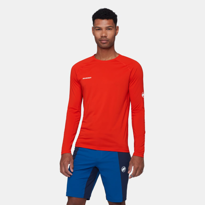 Bluza multifunctionala barbati MAMMUT DUCAN FL rosu [2]