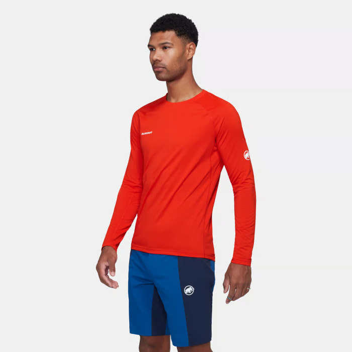 Bluza multifunctionala barbati MAMMUT DUCAN FL rosu [5]