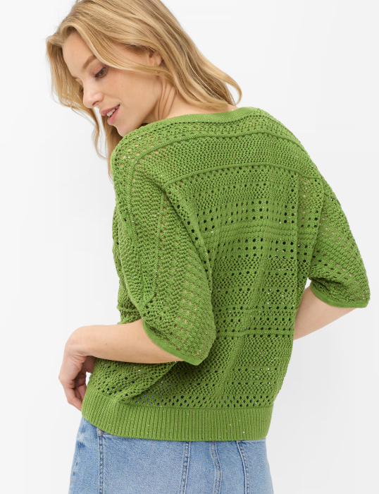 Pulover tricotat BRAX EMMA verde [7]