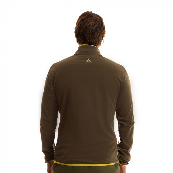 Bluza midlayer barbati FISCHER UP FLEX  L VERDE/NEGRU [2]