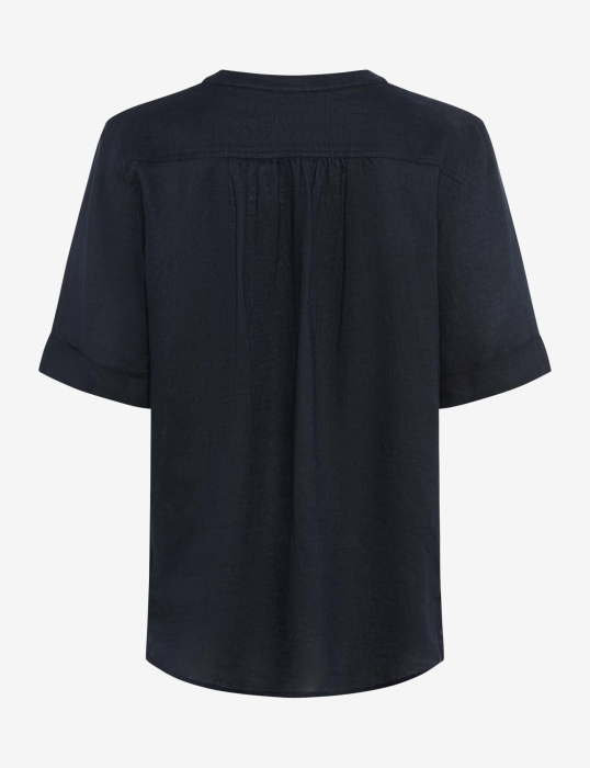 Bluza din in cu anchior femei BRAX VERI bleumarin [3]