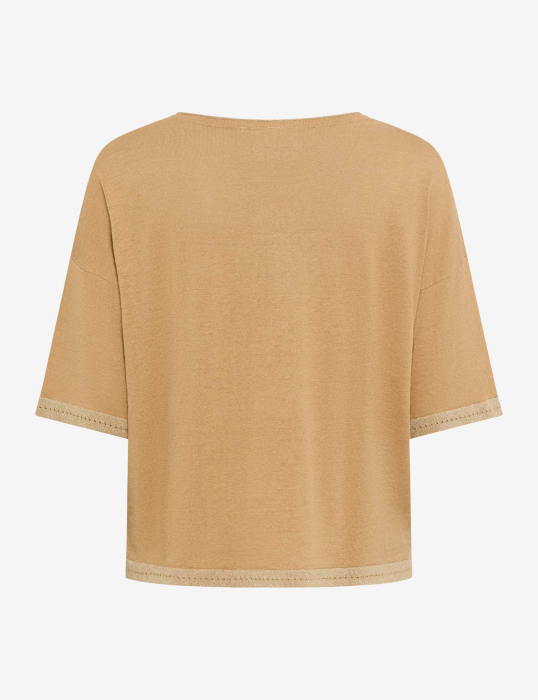 Bluza in/bumbac femei BRAX NOEMI maro deschis [2]