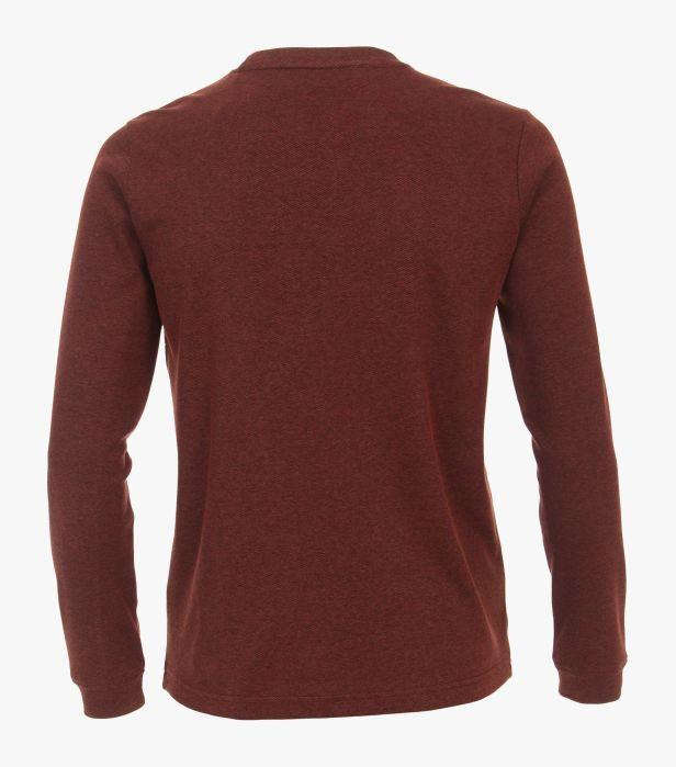 Bluza O-neck barbati CASA MODA caramiziu [3]