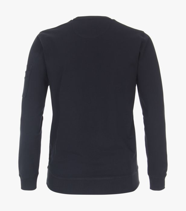 Bluza O-neck bumbac barbati CASA MODA Bergen bleumarin [4]