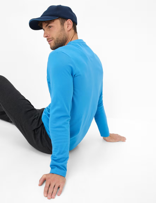 Bluza O Neck barbati BRAX TIMON BT 274648-70819300 albastru [6]