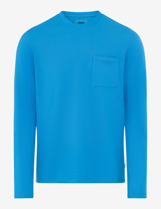 Bluza O Neck barbati BRAX TIMON BT 274648-70819300 albastru [1]