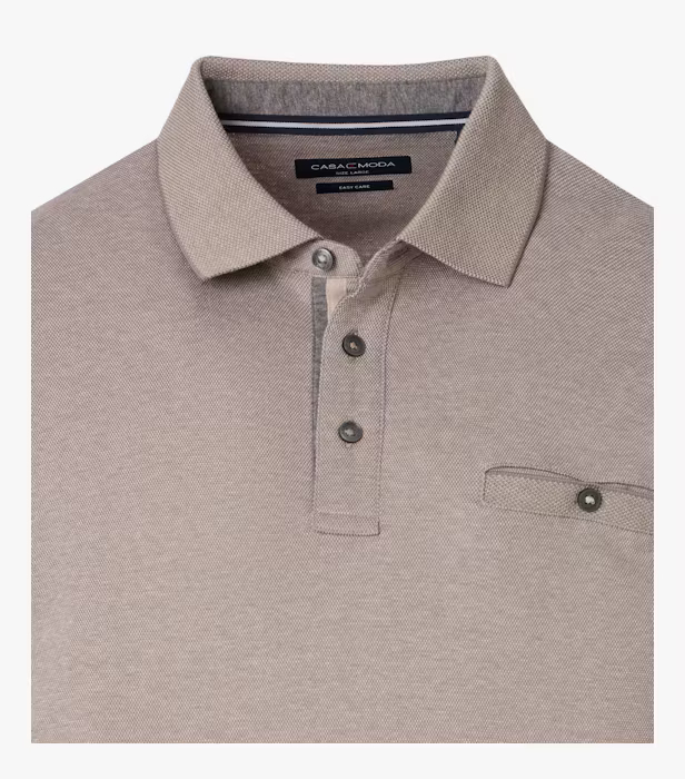 Bluza polo barbati CASA MODA bej [3]