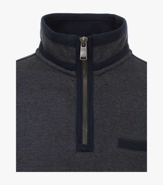 Troyer bumbac barbati CASA MODA bleumarin [3]